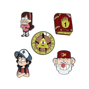 Among Us Character Anime Lapel Pins Funny Cartoon Mummy Clown Monster Hard Enamel Pins for Kid Friends
