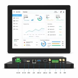 Android Embedded All in One Industrial Panel PC 7 10.1 13.3 15.6 21.5 Inch RK3568 RK3562 Linux IP65 Waterproof