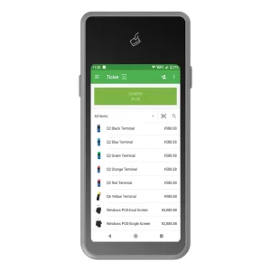 Android Handheld PDA Terminal for Small Business and Food Delivery with Ticket Printing