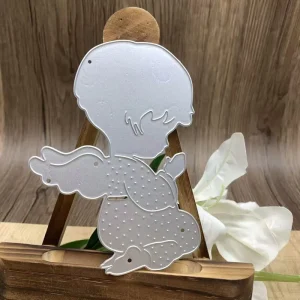 Angel Metal Die-Cutting and Embossing Template Tool for Scrapbooking, Cardmaking, and Photo Album Decoration