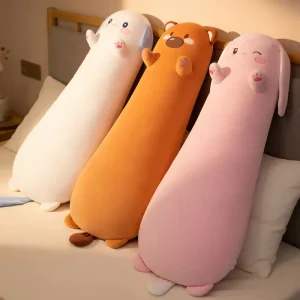 Animal Long Soft Plush Pillow Sleeping Pillow Home Decor Comfortable Cushion