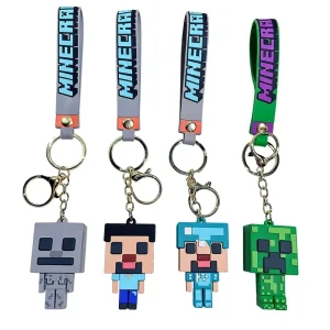 Animal Soft Rubber Keychain High Quality Custom Cartoon With Free Design Silicone Character Keychain Soft Cartoon Pvc Keychain