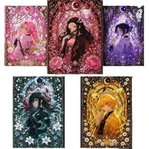 Anime Art Board Collectible Full-Color PVC Decorative Card Figure Display