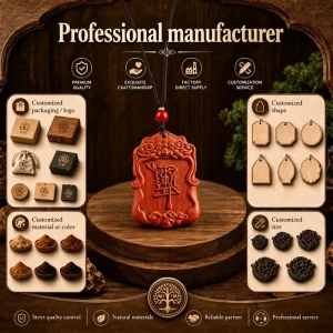 Aromatherapy Pendant Customizable Designer Wooden Aromatherapy Jewellery Wooden Pendant