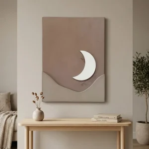 Art Deco Moonraise Wall Art (25A-1758) MDF Material Living Room Decoration