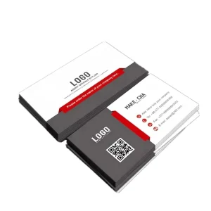 Art Paper Business Cards with Hot Stamping for Designers and Creative Studios