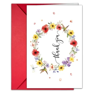 Artistic Floral Style Greeting Cards Assortment with Customizable Logo Digital Printing Factory Direct