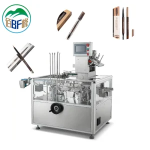 Automatic Cartoning Machine Pencil Eyebrow Eyeliner Inserting & Sealing Machine for Cosmetic Manufacturing Packing Line