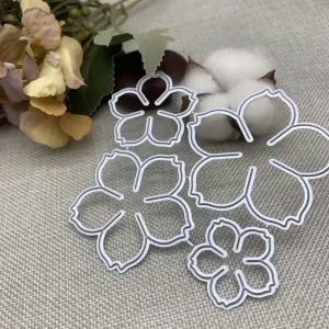 Autumn Flowers Metal Cutting Die Template for DIY Photo Albums Gift Boxes Paper Cards Greeting Cards and Scrapbooking