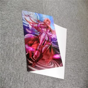 BSCI Audit Factory Custom Anime 3D Pictures Lenticular 3D Posters for Decoration