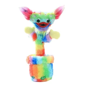 Baby Children Dance Repeated Talking Recording Singing Lights Bobi Cactus Color Plush Toys Educational Gifts Children