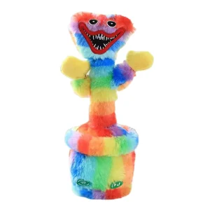 Baby Children Dance Repeated Talking Recording Singing Luminous Bobi Cactus Color Plush Toy Educational Gift