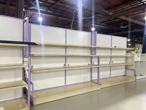 Baby Shop Decoration Counter Display Stand Retail Shelf with Storage Cabinet for Mother and Baby Store
