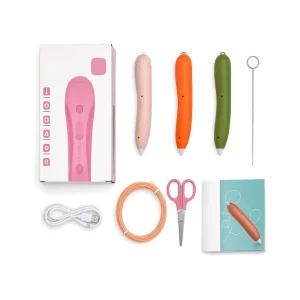 Banana Style Low Temperature 3D Printing Pen Kit