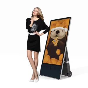 Battery Powered IP65 Waterproof Full Color 4K Outdoor Digital Advertising Display