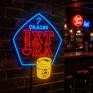 Beer Custom Neon Sign RGB LED Display Screen Electronic Signs Commercial Bar Club Wall Mount LED Neon Light Decor