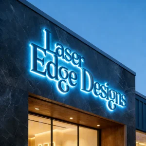 Bespoke Storefront Signage 3D LED Frontlit Metal Letters High Quality Lighting Advertising Sign for Shop Restaurant Wall Decor