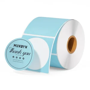 Best Selling Circle Label Custom Branding Packaging Self Adhesive Holographic Stickers with Durable Design Logo