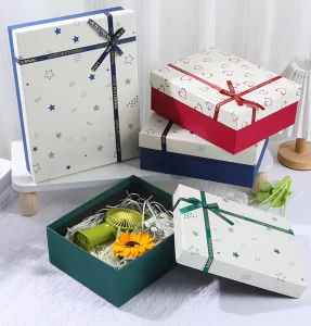 Best Selling Large Exquisite Custom Gift Box for New Year Factory Empty Cosmetics Packaging Design
