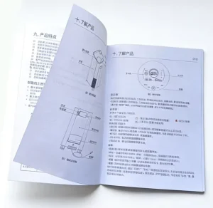 Best Selling Price Customized Promotion Brochure Manual for Small Business Paperboard Custom Size OEM Service