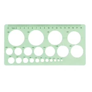Big Circle Template Ruler