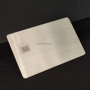 Blank Metal VIP Cards Custom Logo UV Printing Business Card Membership Gift Card