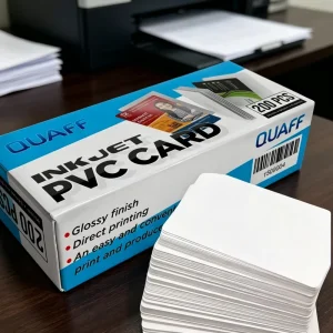 Blank PVC Cards Plastic ID Badge Business Cards Printer Label Digital Printing Film Lamination Model Printing