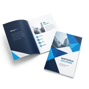 Book Manufacturer Custom Promotional Product Brochure Booklet Catalog Printing