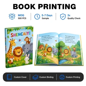 Book Printing Hardback Paperback Publishing Printing Services Book Print Cartoon Illustration Hardcover Book