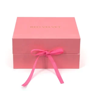 Book Shaped Gift Box Customized Logo Pattern Design Offset Printing Paper Gift Box with Ribbon for Packing Gifts Cosmetics