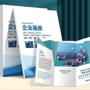 Bookbinding Printing Brochure Album and Manual Production