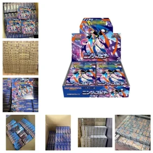 Booster Box Pokémon Premium Tcg Booster Box Rare Collection Cards Authentic Game Cards for Fans