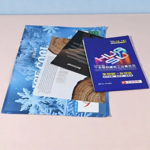 Box Printing Custom CMYK Coated Paper Specialty Paper Exhibition Brochure Folded Paper Booklet Leaflet Flyers