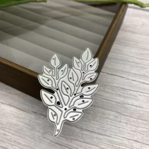 Branch shaped Metal Die Cutting and Embossing Template Tool for DIY Scrapbooking Cardmaking and Photo Album Craft Decoration