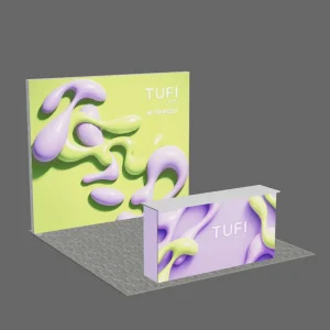 Brand Identity Backdrop Lifestyle Events Display Panels for Art Exhibition Trade Show Brand Identity High Impact Tool