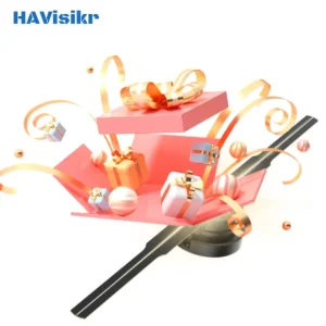 Brand Upgrade 42cm Ventilated Holographic LED Fan Display 3D Animation Glasses-Free Projector for Indoor Advertising OEM