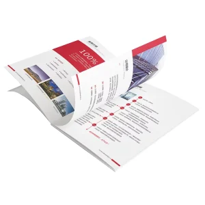 Brochure Design Holder A4 Magazine Printing