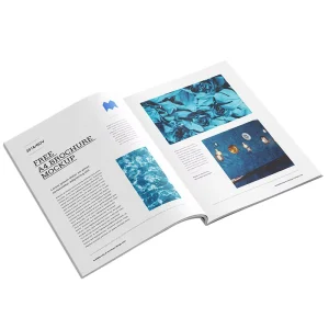 Brochure Printing with Gloss Lamination and Custom Sizes for Corporate Marketing Campaigns
