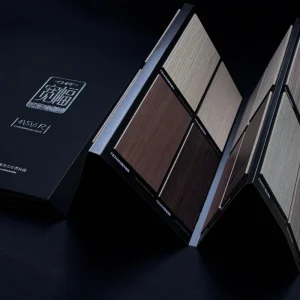 Building Material Sample Folders Fire Rated Sample Book Foldable and Portable Drywall Swatch Binder for Material Display