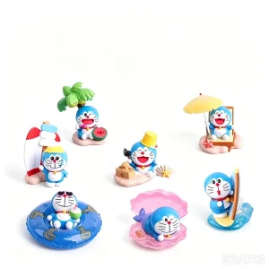 Bulk Custom Resin Blind Box Dingding Cat Hand painted Mystery Box Desktop Ornament for Gifts ISO Certified Toy Factory
