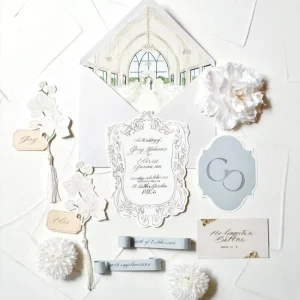 Bulk Personalized Wedding Invitation Suite for Event Planners Wedding Stores
