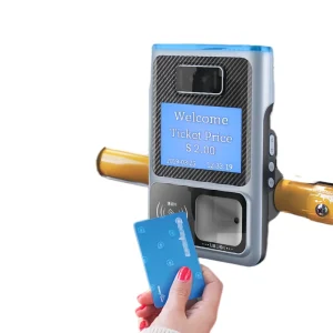 Bus Validator QR NFC Card Reader POS Electronic Ticketing Payment Terminal Bus Fare Collection GPS 4G WiFi