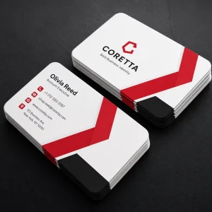 Business Card Personal Image Card Hot Stamping Customized Setting Connotation and Cultivation Reflected Texture Card