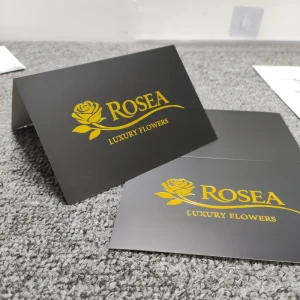 Business Cards 400g Coated Paper 5x9cm Fancy Paper Cardboard Offset Paper Screen Printed Embossed Custom Logo