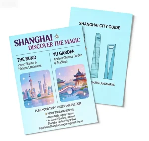 Business Custom Flyers & Brochures Full Color Product Promotional Poster Printing Custom Logo Production Leaflet Poster Foldout