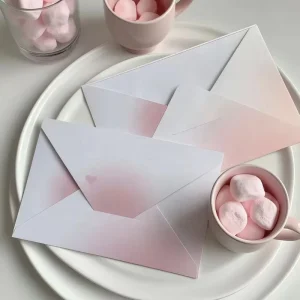 Business Custom Greeting Cards with Fancy Paper Cardboard Digital Printed Logo for Brand Promotion Holiday Thank You Cards