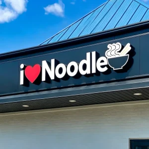 Business Custom Led Sign Channel Letter SignStorefront Sign Acrylic Outdoor Business Signage for Restaurant Shop Front Branding