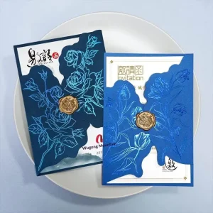 Business Invitation Customized High-end Birthday Event Meeting Annual Meeting Creative French Style Cotton Paper Pearl Mailing