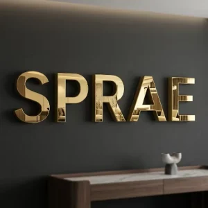 Business Logo Sign 3D Brand Signage Company Metal Signs Advertising Signboard Custom Signs for Business