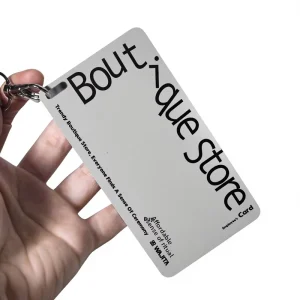 CARDSILK High end PVC Customized ID Card Thickened Frosted Employee Badge Creative Enterprise logo Work Number Card Work Permit